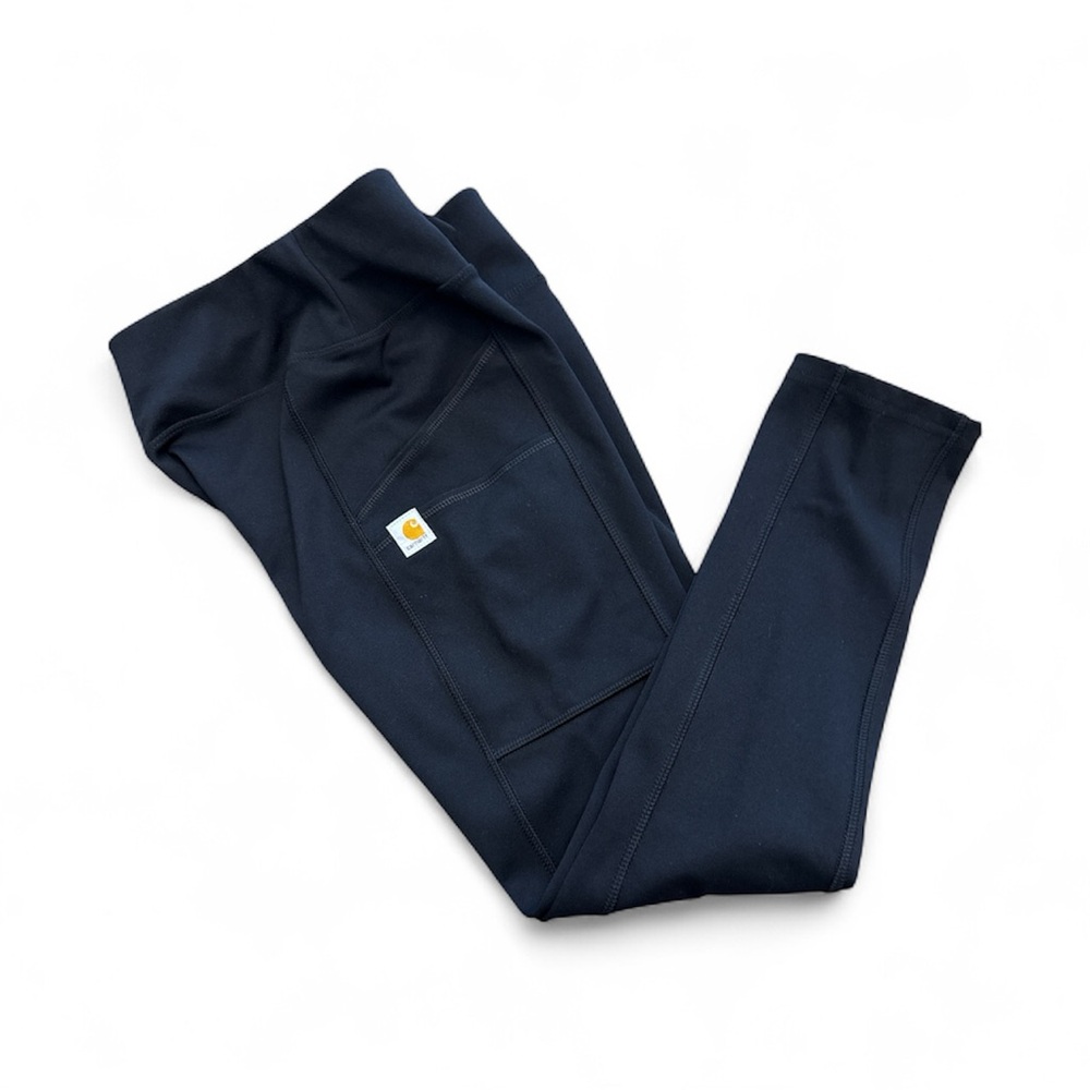 Carhartt  XS Womens Black  Fitted Force Ankle Length Pocket Crop Legging 105321